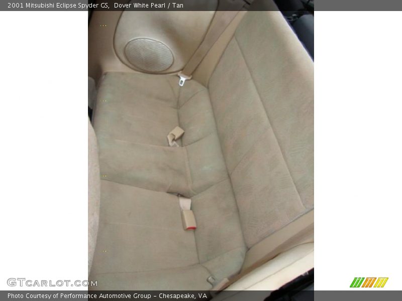 Dover White Pearl / Tan 2001 Mitsubishi Eclipse Spyder GS
