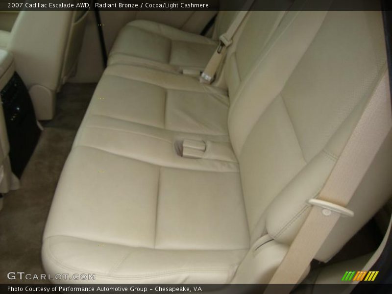 Radiant Bronze / Cocoa/Light Cashmere 2007 Cadillac Escalade AWD