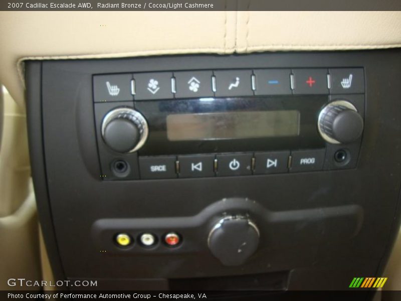 Radiant Bronze / Cocoa/Light Cashmere 2007 Cadillac Escalade AWD