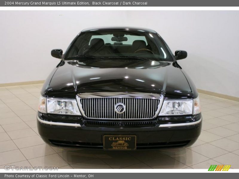 Black Clearcoat / Dark Charcoal 2004 Mercury Grand Marquis LS Ultimate Edition