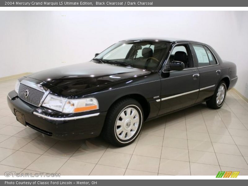 Black Clearcoat / Dark Charcoal 2004 Mercury Grand Marquis LS Ultimate Edition