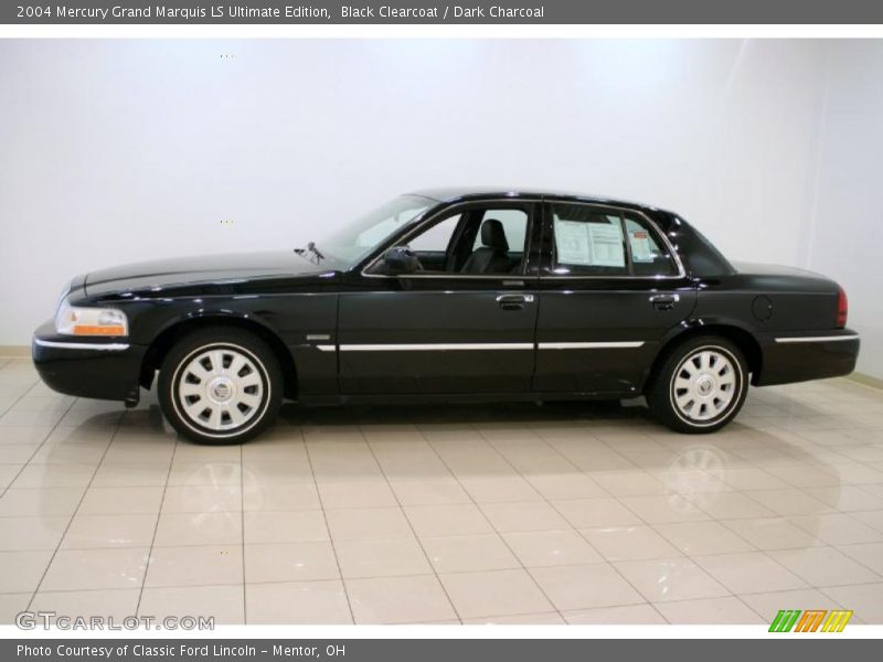 Black Clearcoat / Dark Charcoal 2004 Mercury Grand Marquis LS Ultimate Edition