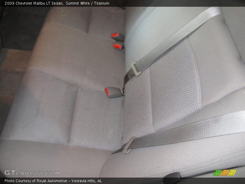 Summit White / Titanium 2009 Chevrolet Malibu LT Sedan