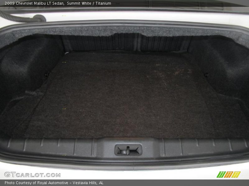 Summit White / Titanium 2009 Chevrolet Malibu LT Sedan