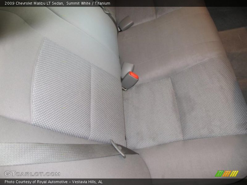 Summit White / Titanium 2009 Chevrolet Malibu LT Sedan