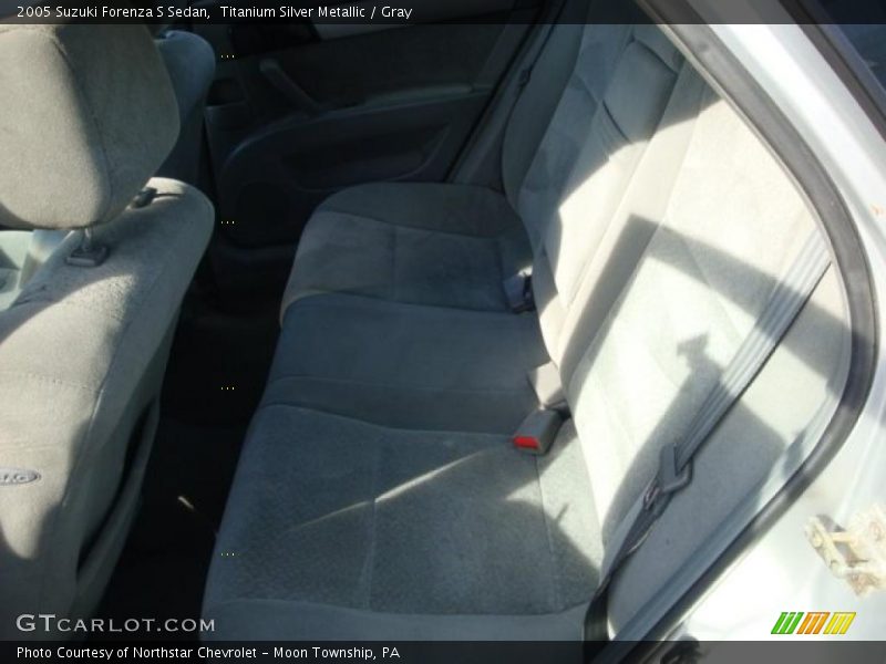 Titanium Silver Metallic / Gray 2005 Suzuki Forenza S Sedan