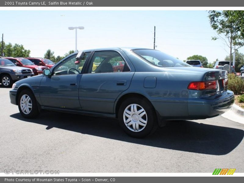 Sailfin Blue Metallic / Oak 2001 Toyota Camry LE