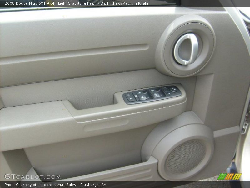 Light Graystone Pearl / Dark Khaki/Medium Khaki 2008 Dodge Nitro SXT 4x4