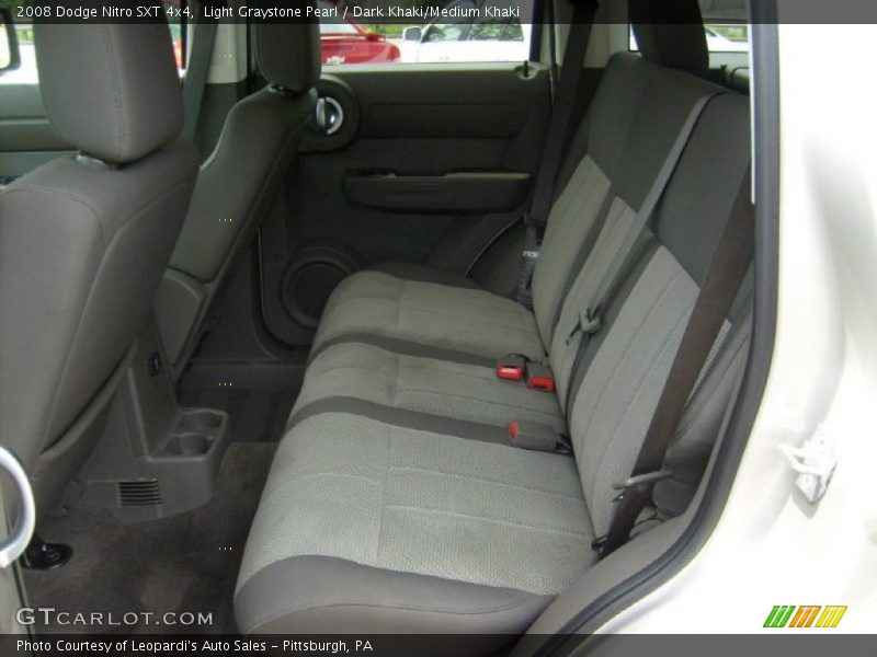 Light Graystone Pearl / Dark Khaki/Medium Khaki 2008 Dodge Nitro SXT 4x4