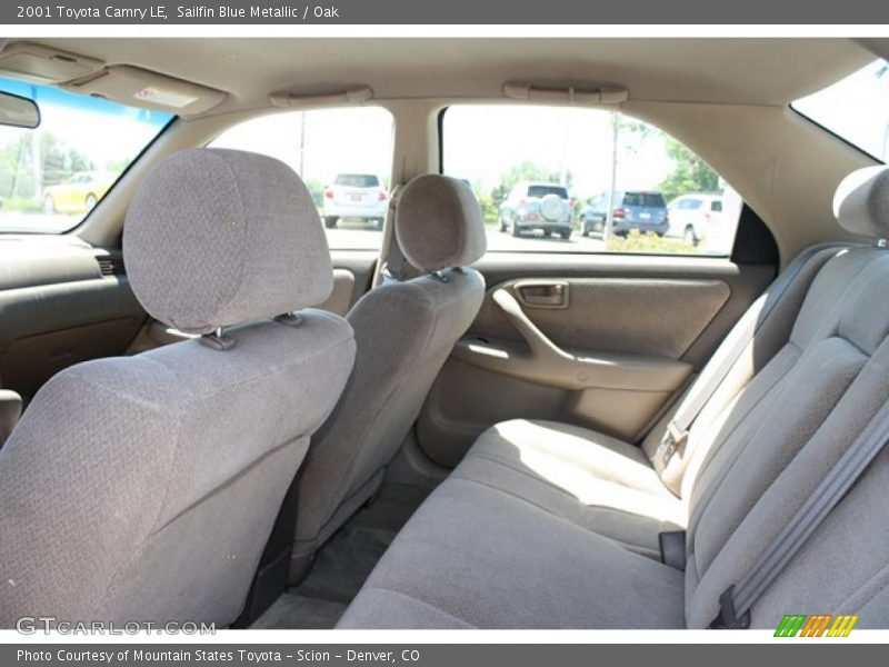 Sailfin Blue Metallic / Oak 2001 Toyota Camry LE