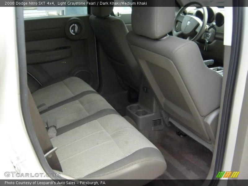 Light Graystone Pearl / Dark Khaki/Medium Khaki 2008 Dodge Nitro SXT 4x4
