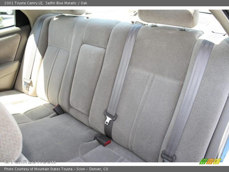 Sailfin Blue Metallic / Oak 2001 Toyota Camry LE