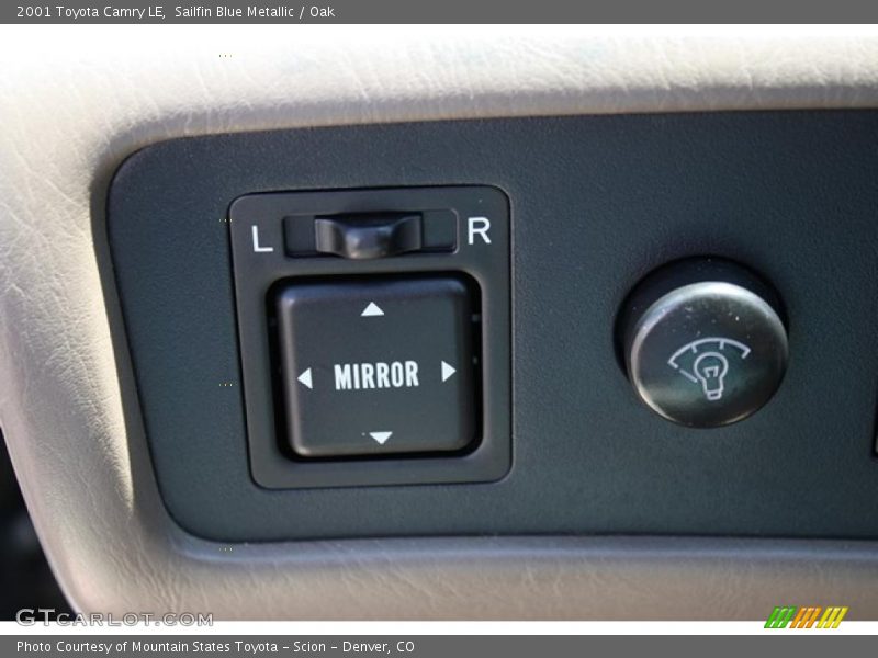 Sailfin Blue Metallic / Oak 2001 Toyota Camry LE
