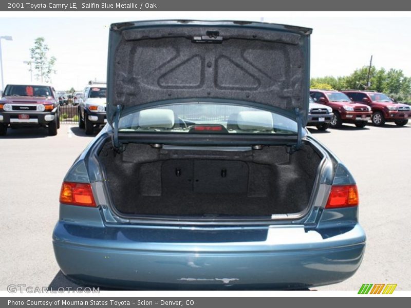 Sailfin Blue Metallic / Oak 2001 Toyota Camry LE