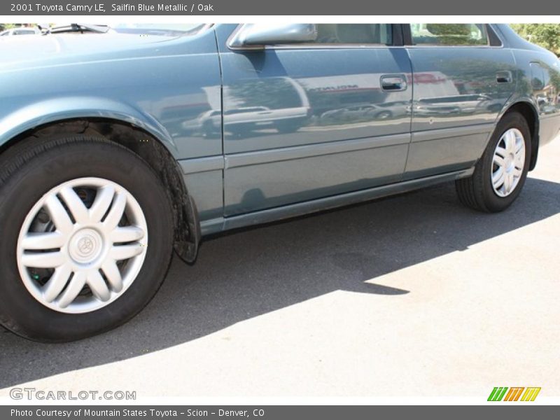 Sailfin Blue Metallic / Oak 2001 Toyota Camry LE