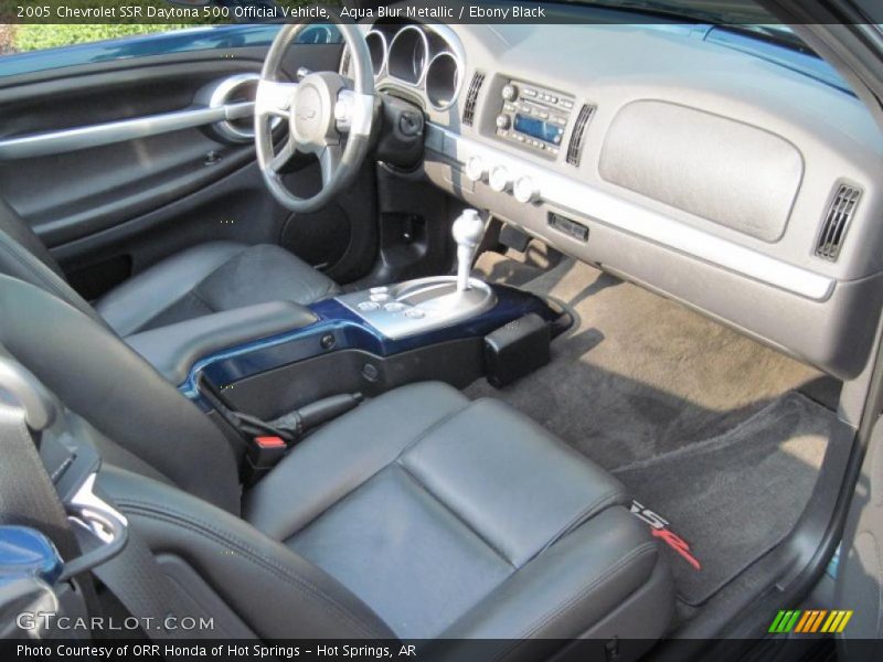 Aqua Blur Metallic / Ebony Black 2005 Chevrolet SSR Daytona 500 Official Vehicle