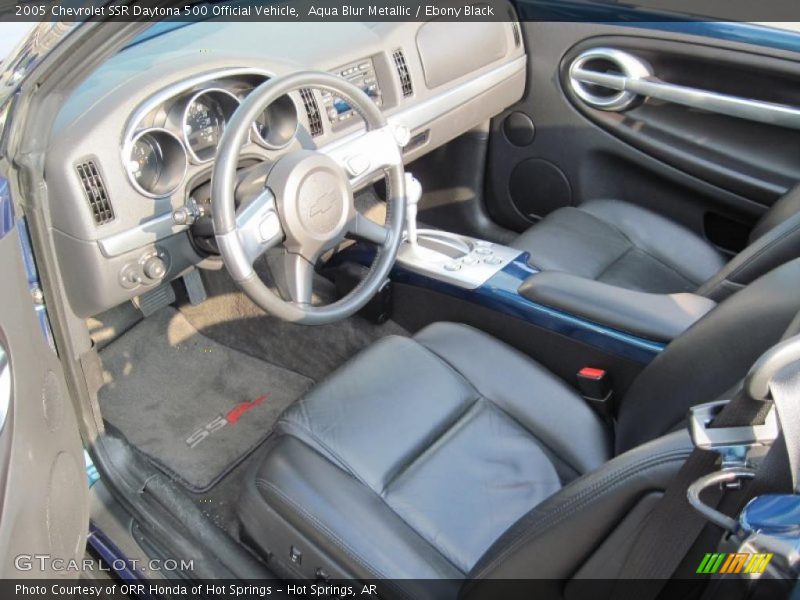 Aqua Blur Metallic / Ebony Black 2005 Chevrolet SSR Daytona 500 Official Vehicle
