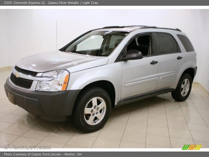 Galaxy Silver Metallic / Light Gray 2005 Chevrolet Equinox LS