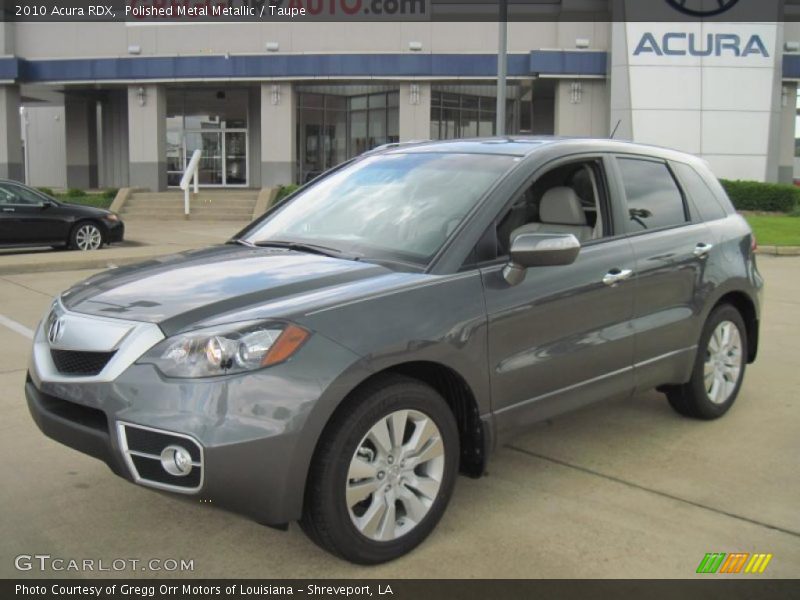 Polished Metal Metallic / Taupe 2010 Acura RDX