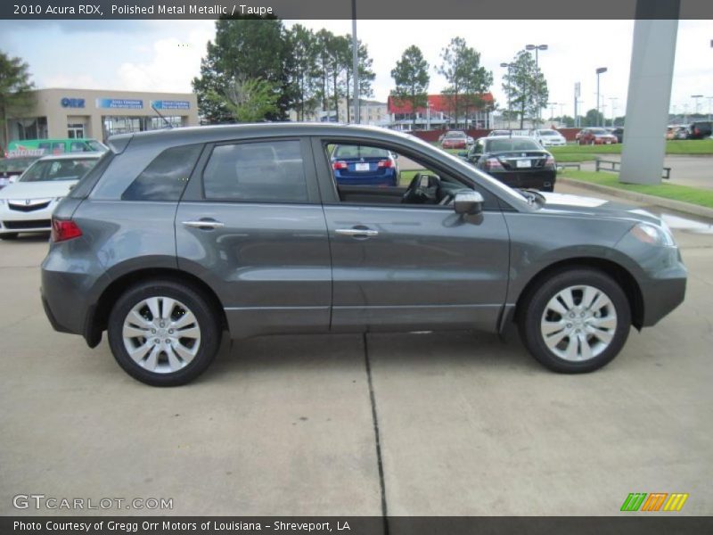Polished Metal Metallic / Taupe 2010 Acura RDX