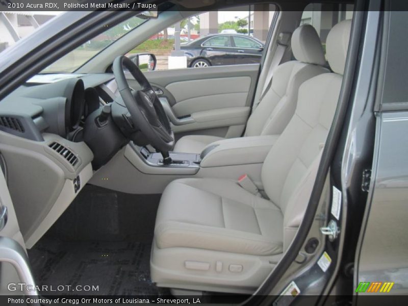 Polished Metal Metallic / Taupe 2010 Acura RDX