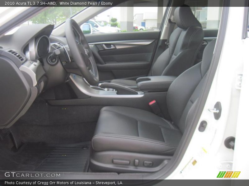 White Diamond Pearl / Ebony 2010 Acura TL 3.7 SH-AWD