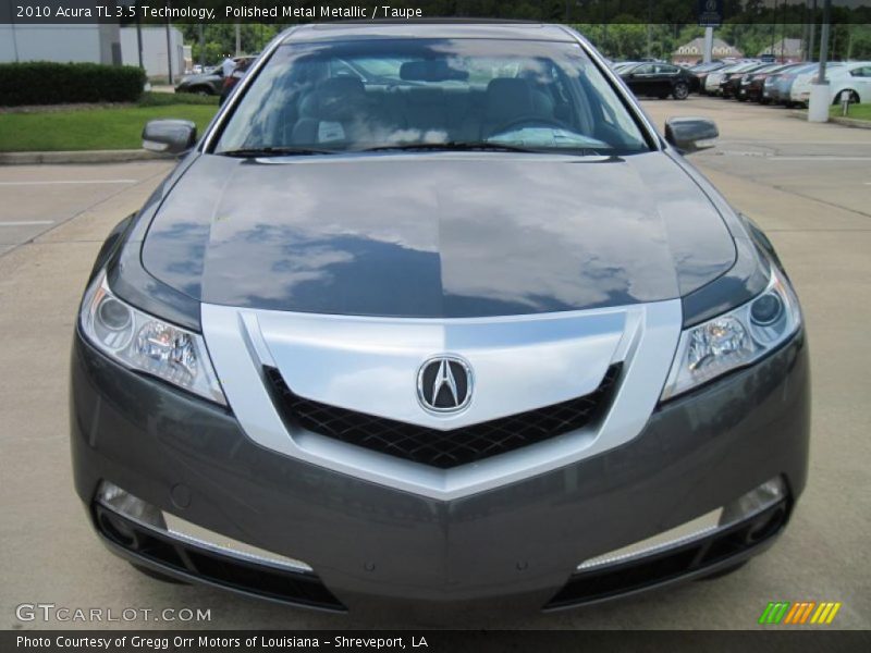 Polished Metal Metallic / Taupe 2010 Acura TL 3.5 Technology