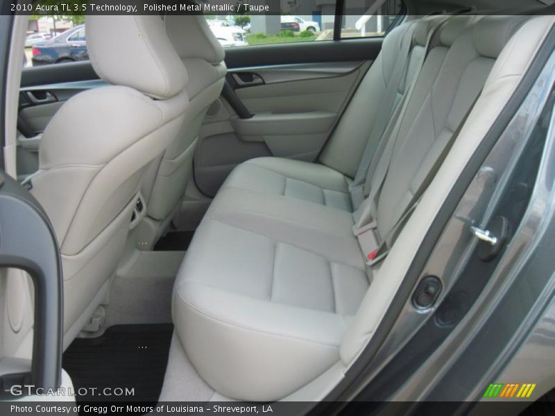 Polished Metal Metallic / Taupe 2010 Acura TL 3.5 Technology