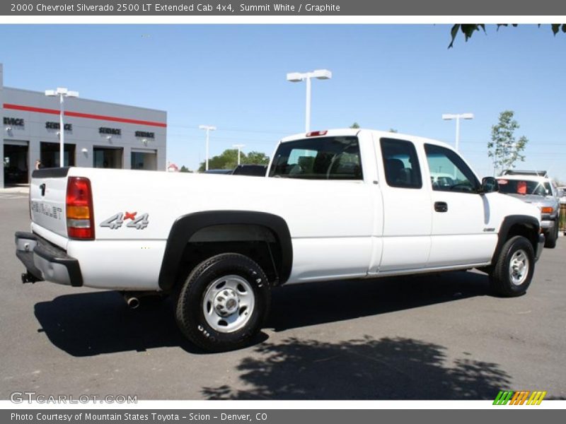 Summit White / Graphite 2000 Chevrolet Silverado 2500 LT Extended Cab 4x4