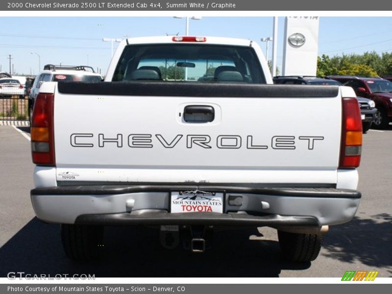 Summit White / Graphite 2000 Chevrolet Silverado 2500 LT Extended Cab 4x4