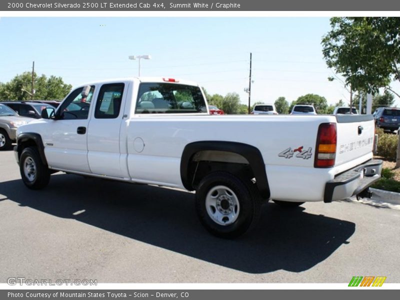 Summit White / Graphite 2000 Chevrolet Silverado 2500 LT Extended Cab 4x4