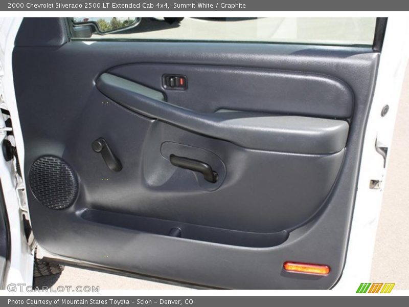 Summit White / Graphite 2000 Chevrolet Silverado 2500 LT Extended Cab 4x4