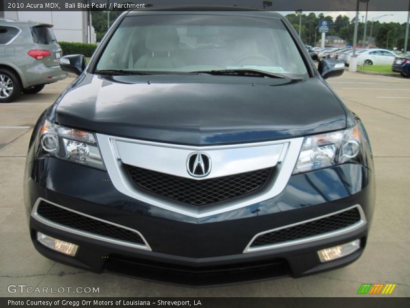 Bali Blue Pearl / Parchment 2010 Acura MDX