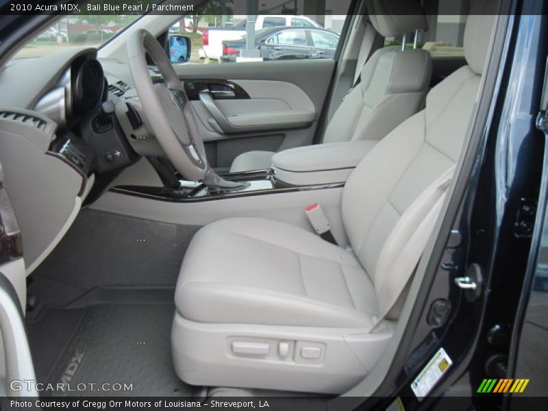 Bali Blue Pearl / Parchment 2010 Acura MDX