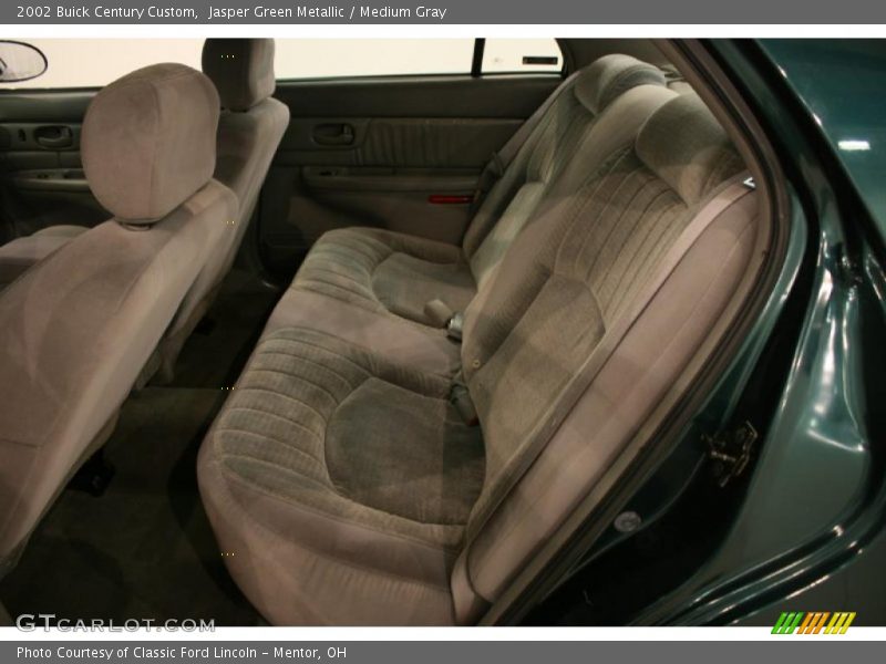 Jasper Green Metallic / Medium Gray 2002 Buick Century Custom