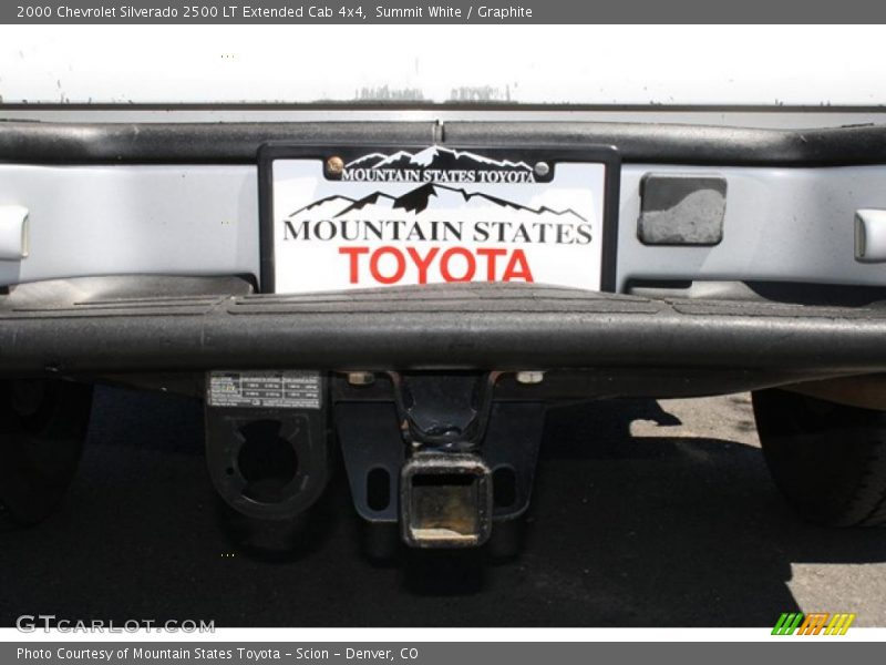 Summit White / Graphite 2000 Chevrolet Silverado 2500 LT Extended Cab 4x4