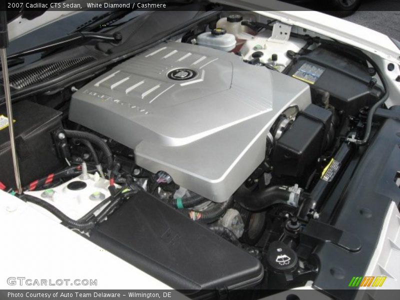 White Diamond / Cashmere 2007 Cadillac CTS Sedan
