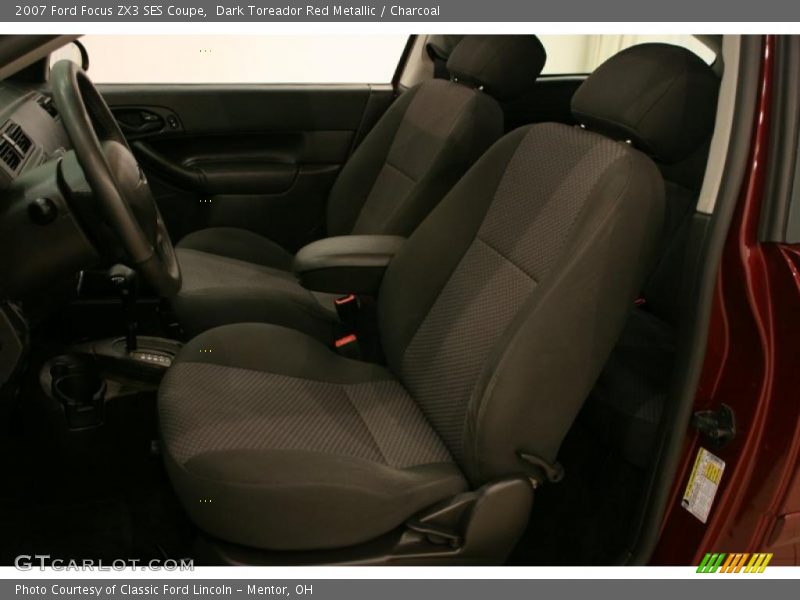 Dark Toreador Red Metallic / Charcoal 2007 Ford Focus ZX3 SES Coupe