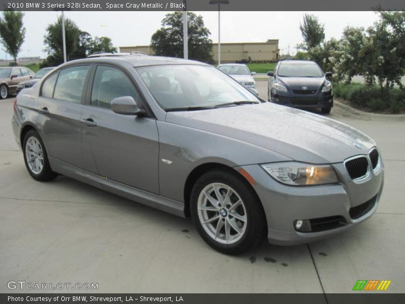 Space Gray Metallic / Black 2010 BMW 3 Series 328i Sedan