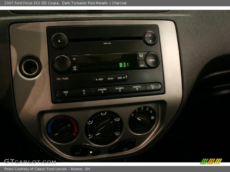 Dark Toreador Red Metallic / Charcoal 2007 Ford Focus ZX3 SES Coupe