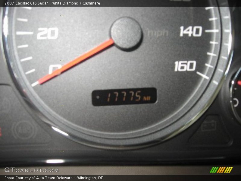 White Diamond / Cashmere 2007 Cadillac CTS Sedan
