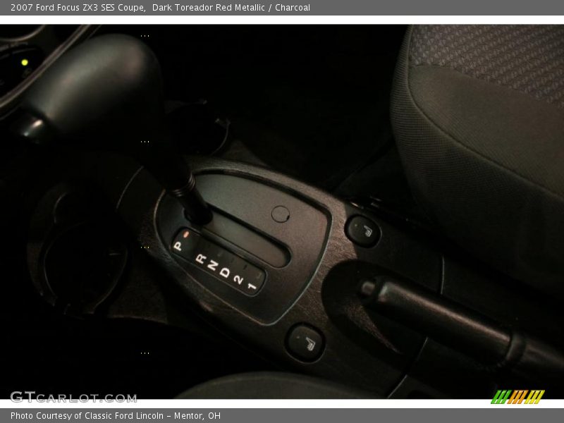 Dark Toreador Red Metallic / Charcoal 2007 Ford Focus ZX3 SES Coupe