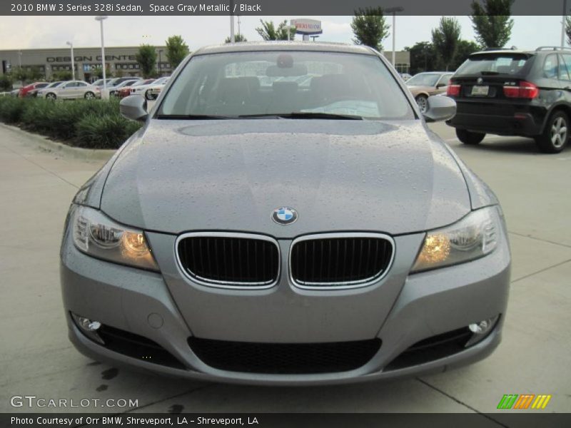 Space Gray Metallic / Black 2010 BMW 3 Series 328i Sedan