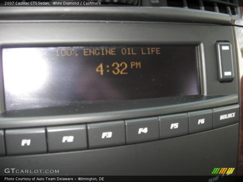 White Diamond / Cashmere 2007 Cadillac CTS Sedan