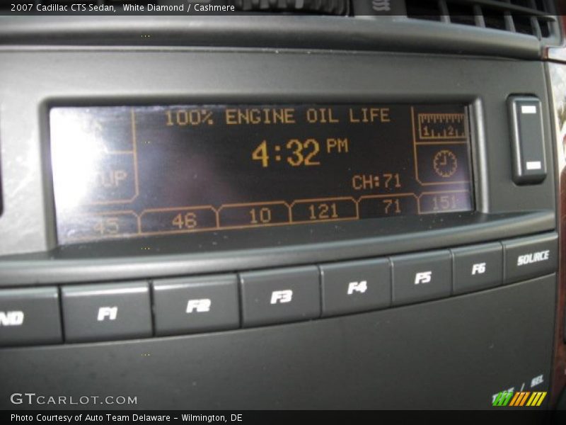 White Diamond / Cashmere 2007 Cadillac CTS Sedan