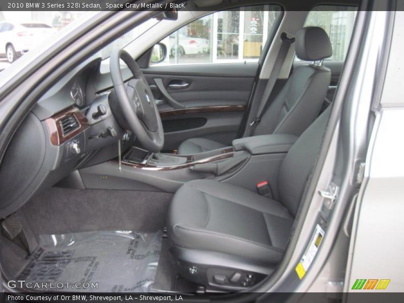 Space Gray Metallic / Black 2010 BMW 3 Series 328i Sedan