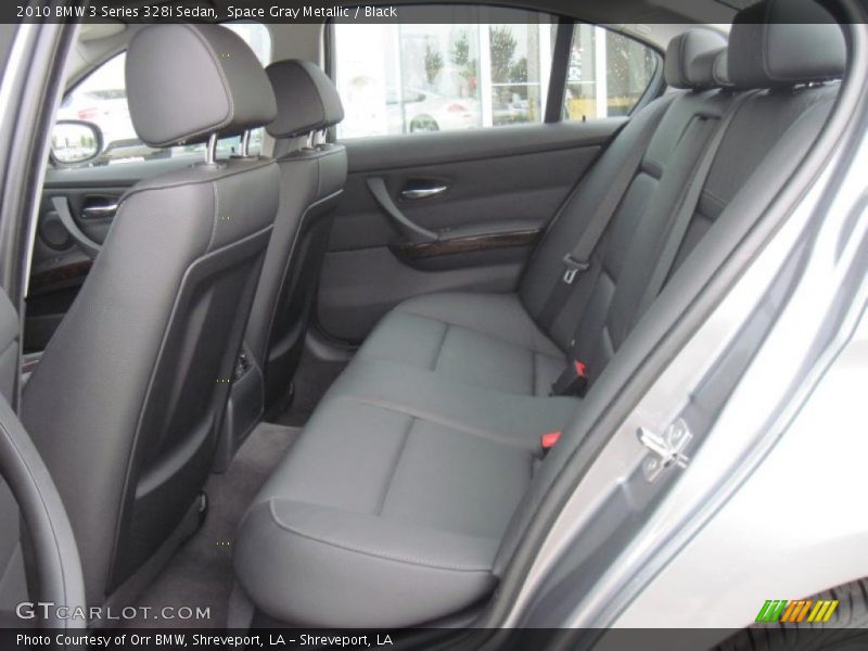 Space Gray Metallic / Black 2010 BMW 3 Series 328i Sedan