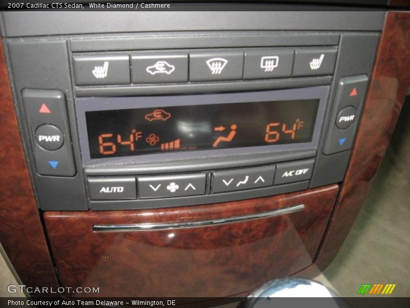 White Diamond / Cashmere 2007 Cadillac CTS Sedan