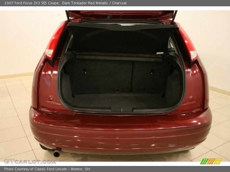 Dark Toreador Red Metallic / Charcoal 2007 Ford Focus ZX3 SES Coupe