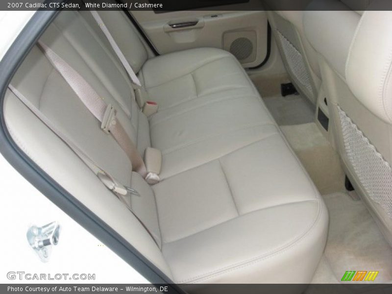 White Diamond / Cashmere 2007 Cadillac CTS Sedan